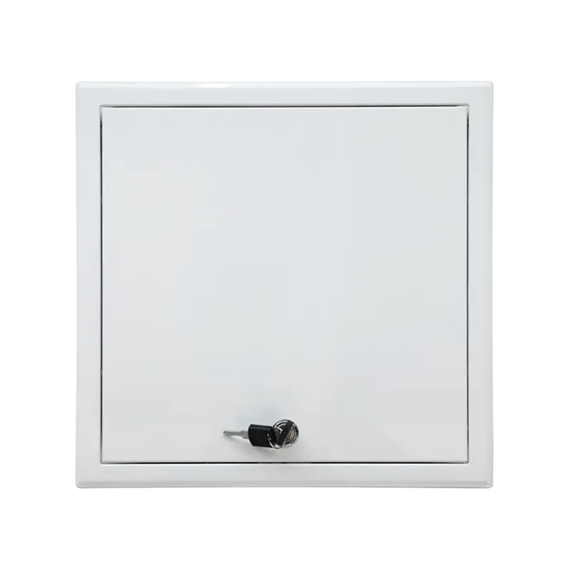 ACCESS PANEL 600 X 600MM FLANGE METAL KEY LOCK